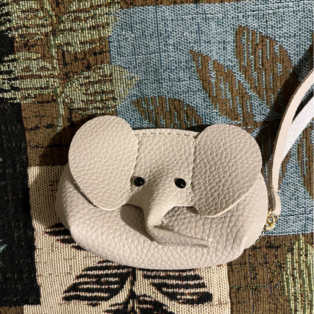 2 for $5 Adorable Elephant Shaped Wallet / Coin Purse
